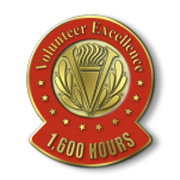 Volunteer Excellence - 1600 Hours